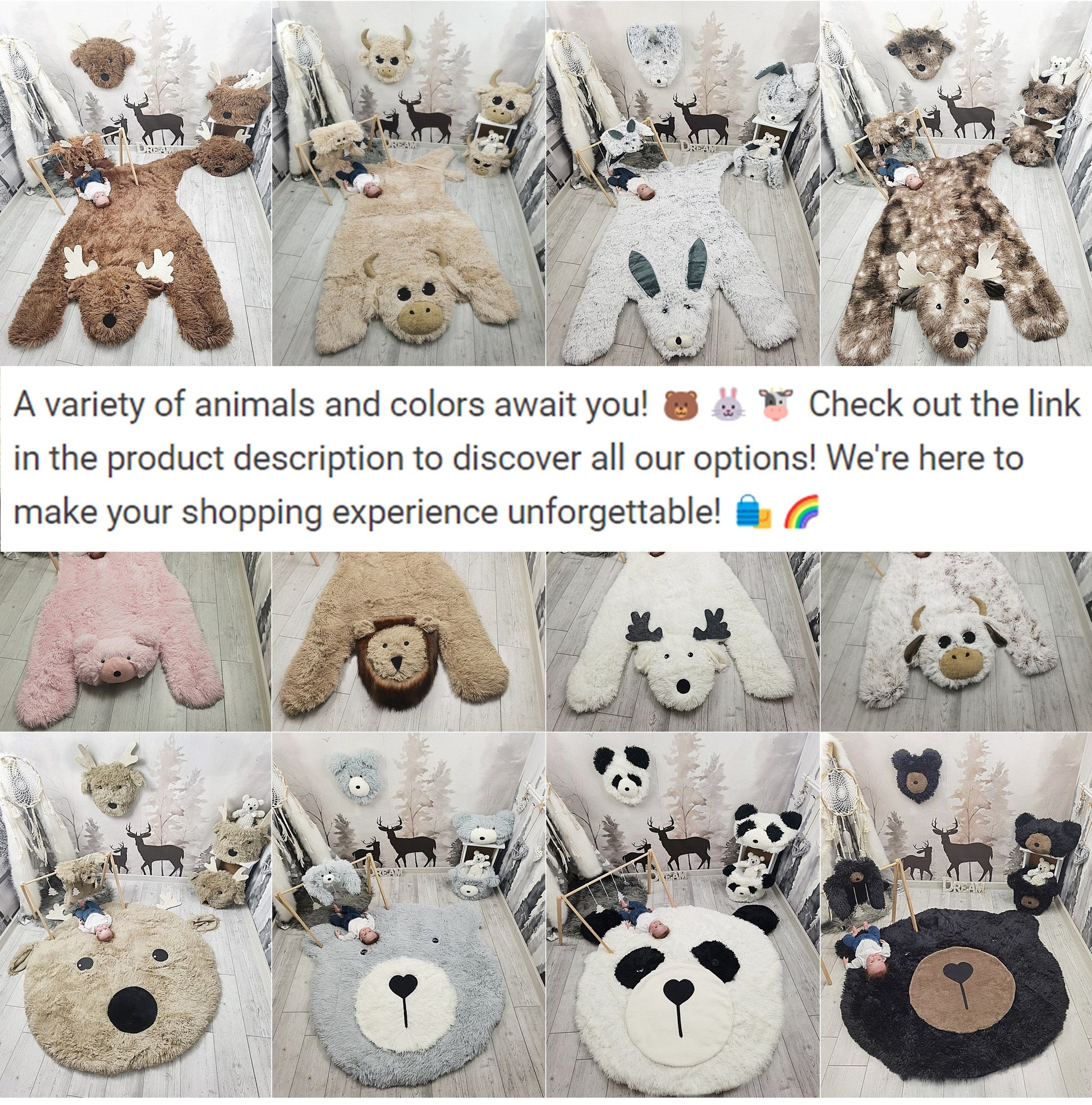 Polar Bear Rug Minky Personalized