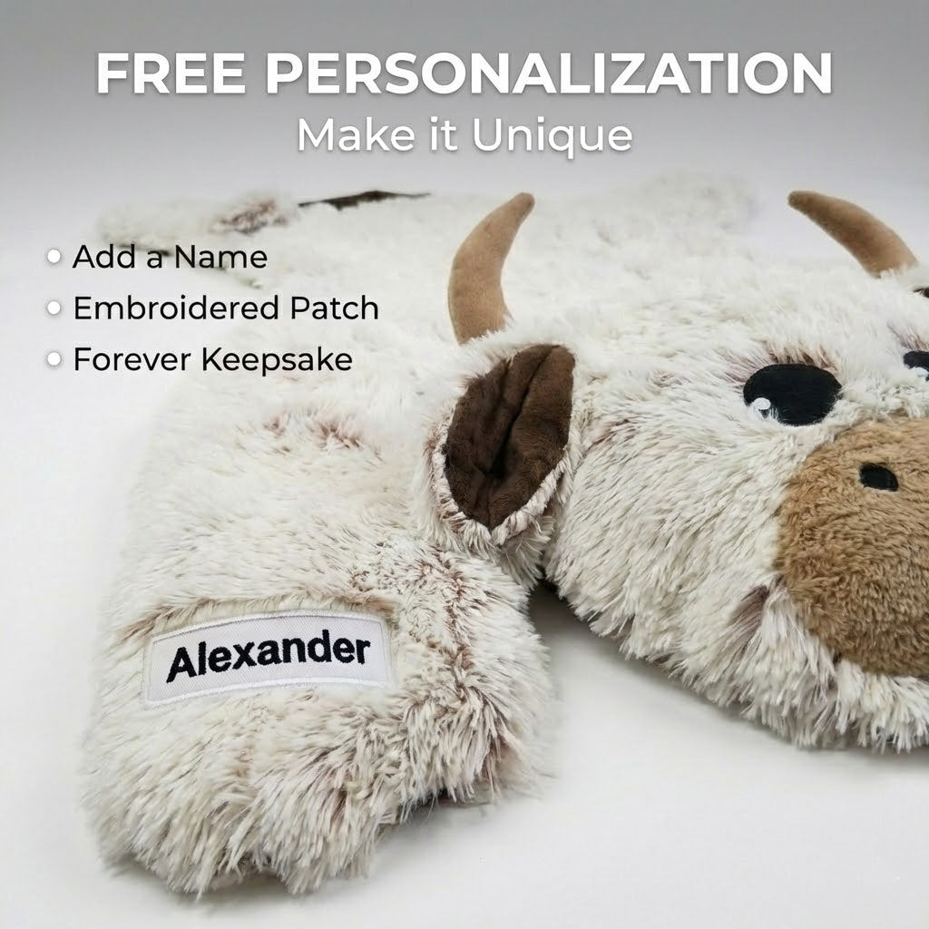 Highland Cow Wall Mount Personalized