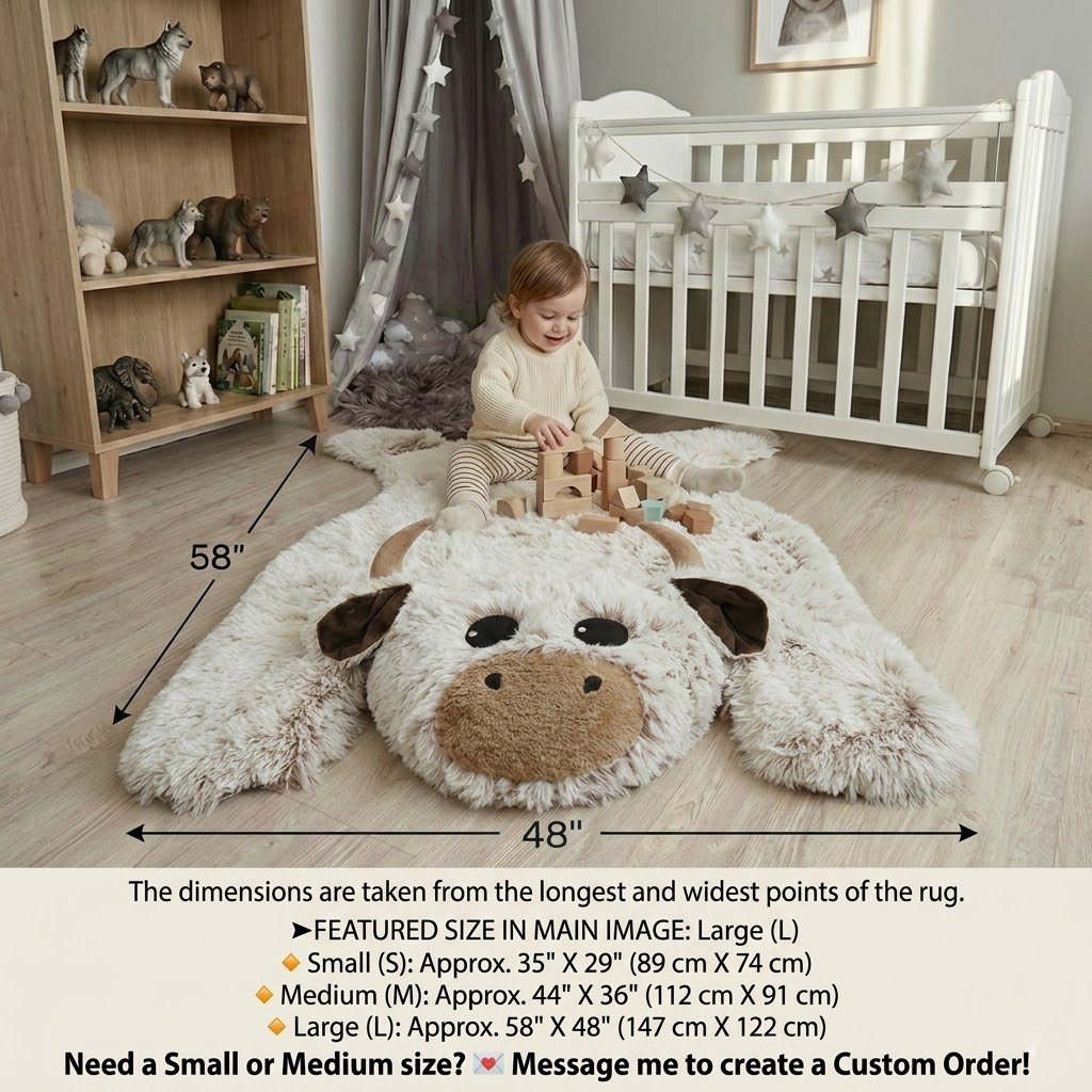 Highland Cow Wall Mount Personalized