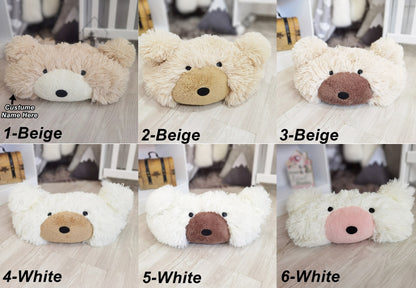 Handcrafted Panda Bear Pillow: Plush Nursery Decor